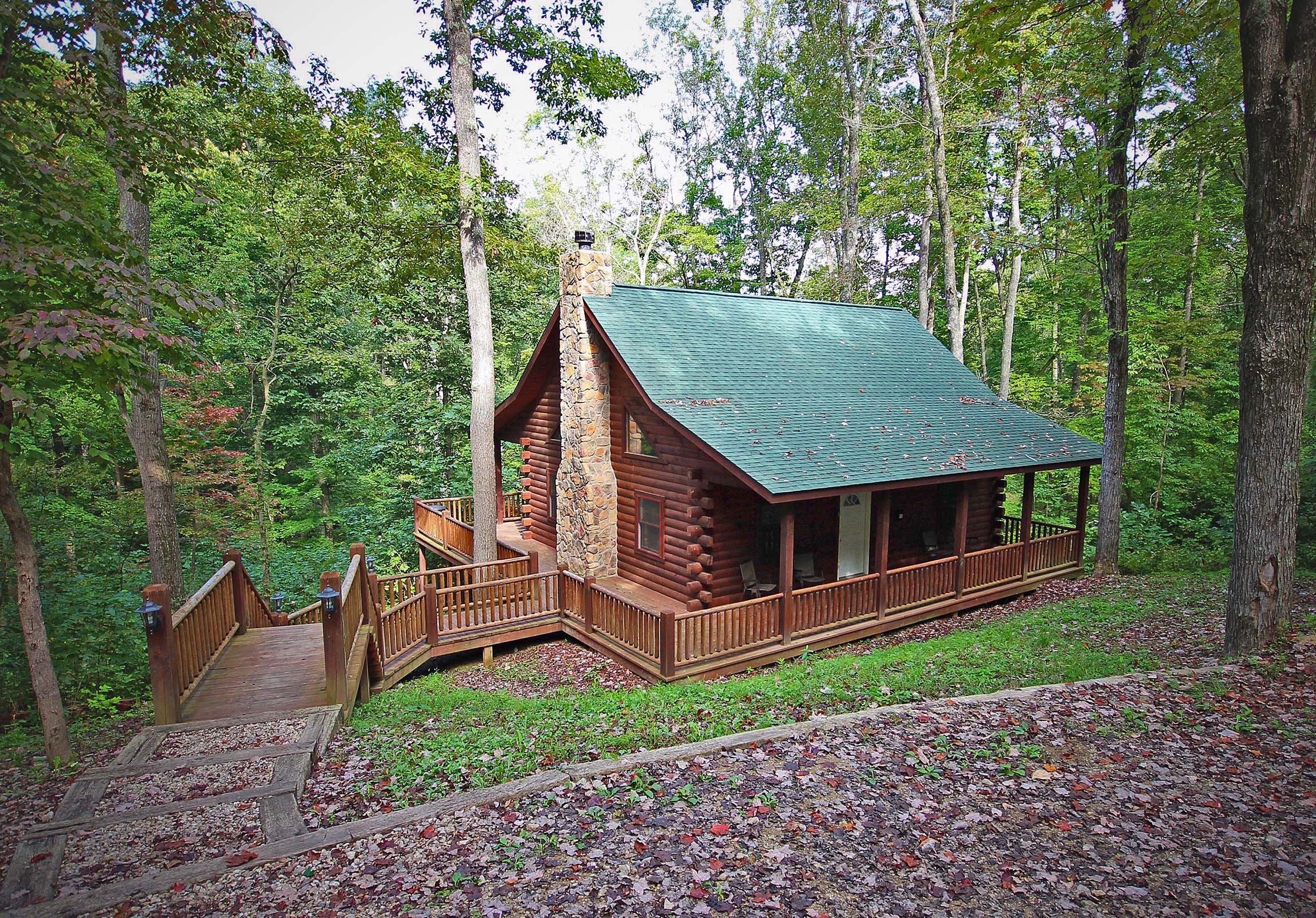 Hunters Retreat Cabin - Woodland Ridge Cabins In Hocking Hills, Ohio